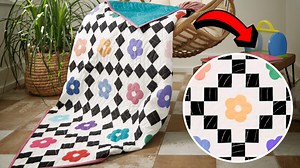 How to Make a Flower Child Baby Quilt