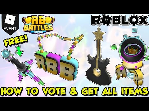 How To Vote In RB Battles for RBB Chain & Crystal Ball + FREE BATTLE BEAM (Roblox)