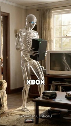 ¿Qué pasaría si llevas una Xbox Series X a los años 2000? #curiosidades #shorts