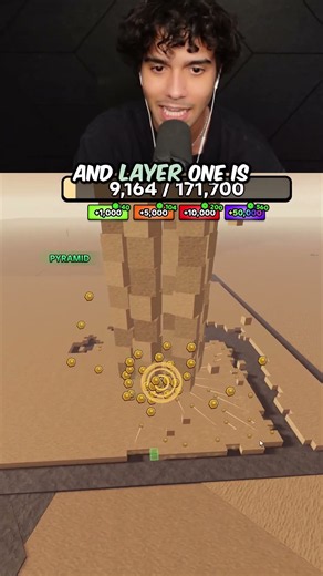 10,000 BLOCKS Placed! I Missed The Spot. #shorts