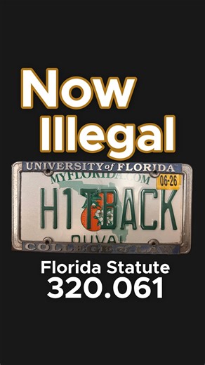 4.1K views · 58 reactions |  Florida Drivers: This Is Now a Crime...