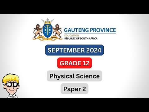 Gr 12 Physics paper 2 September | 2024 Gauteng