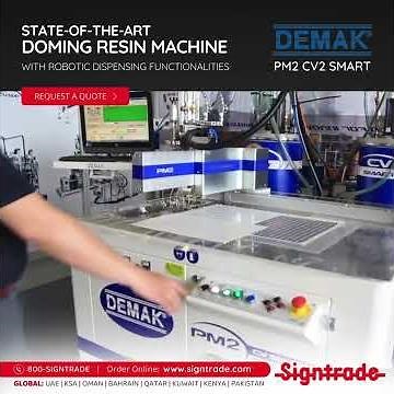 Demak - PM2 CV2 - Smart Doming Resin Machine in Dubai - UAE | Saudi Arabia | Qatar | Oman | Bahrain