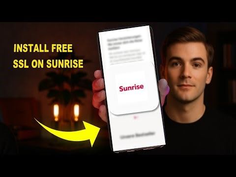 How To Install Free SSL On Sunrise 2025 (COMPLETE GUIDE)