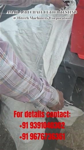 Amar Agri Chaff Cutter 5 HP Motor | Heavy Duty Fodder Cutting Machine | Live Testing 🔥