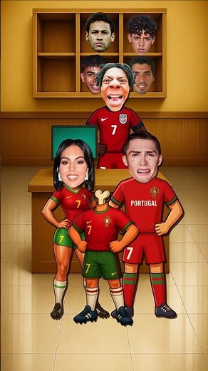 😱👶 Whose Kid Has That Head?! 🤯 Ronaldo vs Messi vs Mbappé vs MrBeast vs Speed ⚽🔥 #shorts