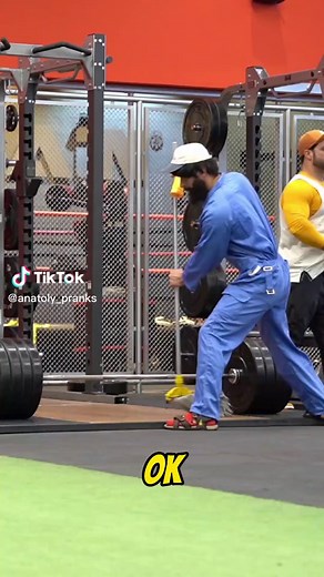 It's Mr Muscle... #anatoly #gymprank #fitness #funny #prank