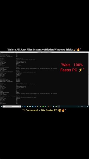 Clean Your PC in Seconds ⚡ Remove Junk & Boost Speed | Computer Tips & Tricks