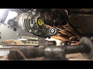 How to change a VE/F Commodore diff
