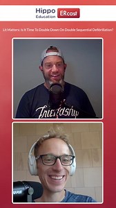 V-fib is a major problem that unfortunately doesn't always respond to our efforts to fix it. This month for Lit Matters, Cam and Drew take another look at double sequential defibrillation! ⭐️ #ed #ER #emergency #medicine #health #lit #matters #vfib #defibrillation #ERdoc #meded #medicaleducation | Hippo Education | Facebook