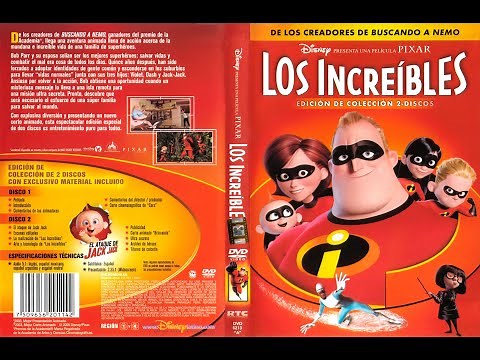 Inicio De Los Increibles Disco 1 En DVD (2005) Latinoamerica