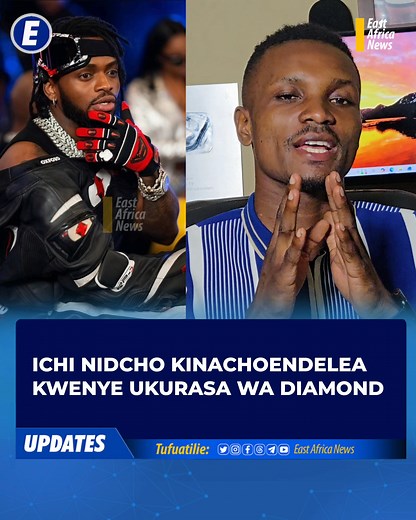 Ichi ndicho kinachoendelea kwenye Instagram account ya msanii wamuziki wa Bongo fleva Diamond platnumz Hii ni aibu sasa🫢🙌🇹🇿🕊️ | East Africa News