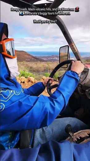 Buggy Tour in Lanzarote, Spain 🌋 Volcanic Roads & Sea Views