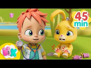The Boo Boo Song 😣🏥 Learn to Be Brave! | Kids Songs & Nursery Rhymes | HeyKids