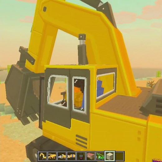 UNSTOPPABLE EXCAVATOR IN MINECRAFT WORLD! 🚜💥