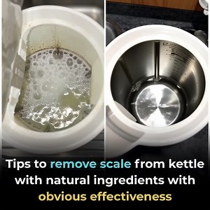 165K views · 18 reactions | Tips to remove scale from kettle with natural ingredients with obvious effectiveness | Video Clip | Facebook