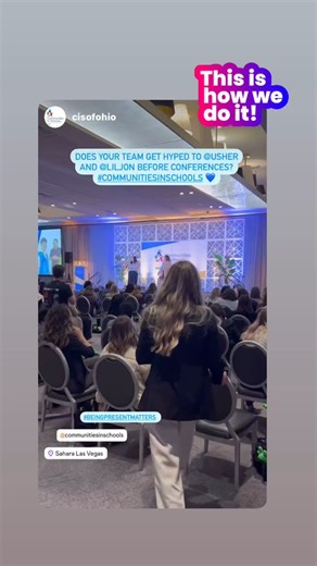 Communities In Schools on Reels