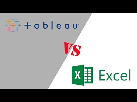 Tableau vs Excel: When to use Tableau and when to use Excel