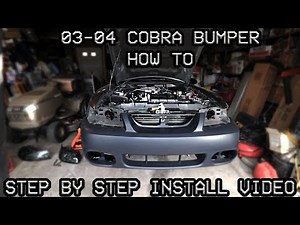 03-04 Cobra Bumper Install