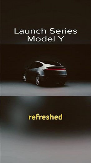 The Launch Series Model Y is HERE