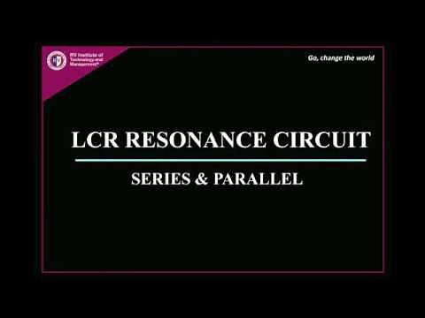 VTU Physics Lab Experiments LCR Resonance Circuit