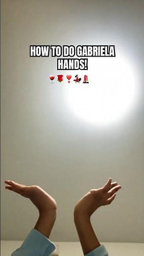 How to do the Gabriela (helicopter) hands! #gabriela #katseye #dance #hands