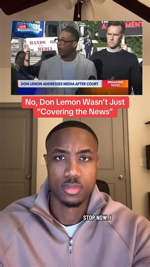 Jeffery Mead on Instagram: "Don Lemon didn’t just show up and report what happened. He knew what was going to happen, knew it was supposed to be secret, and helped keep it secret. You don’t get to invade people’s private space and interrupt a religious service in the name of “free speech.” Calling it “journalism” doesn’t turn participation into reporting. That’s why he’s facing federal felony charges. He participated in interrupting people’s constitutionally protected rights."