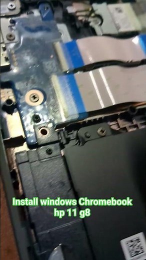 Install windows Chromebook hp 11 g8 is possible