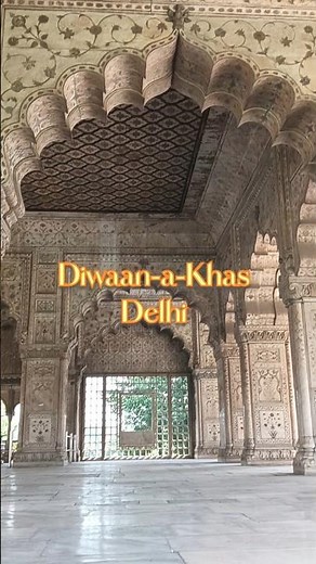Diwan a khas Delhi Fort ❤️#history#delhi