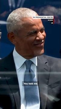 Michelle Obama praises her husband: ‘You were unflappable’