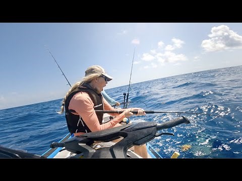 SEA-DOO fishing in SHARK infested waters | Deep Sea Fishing with ‪@kristinefischer2289‬