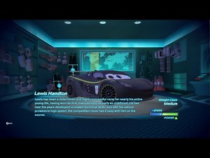 Cars 2 PC - Lewis Hamilton Gameplay