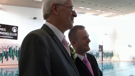 Bride finds out her marriage aisle is underwater - First you see what the men look like dry then later you see the same guys soaking wet and underwater in their wedding suits #wetsuitandtie #wetcoatandtie #underwatersuitandtie #underwaterfullyclothed #underwaterwedding #fullyclothedunderwater | Soaking Wet Business Suits & Formal Wear | Facebook