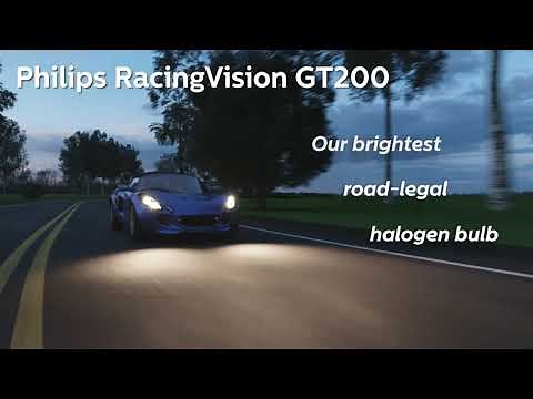 PHILIPS RacingVision GT200 Halogen Headlight Info (200% more Brightness than RacingVision Bulbs)