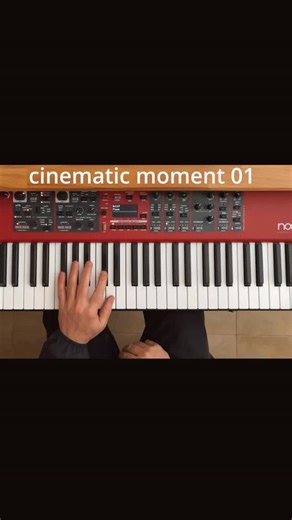 Dr. Guy Shkolnik Composer on Instagram: "Cinematic piano moment 01 First it moves down a whole tone back and forth: F#n7 - Em7 Listen to how different the semitone sounds at the end, the D#m7"