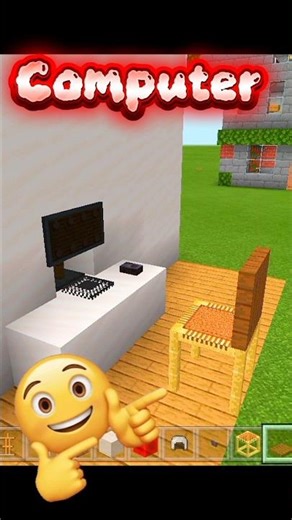 Minecraft Computer #smartgadgets #shorts #minecraft