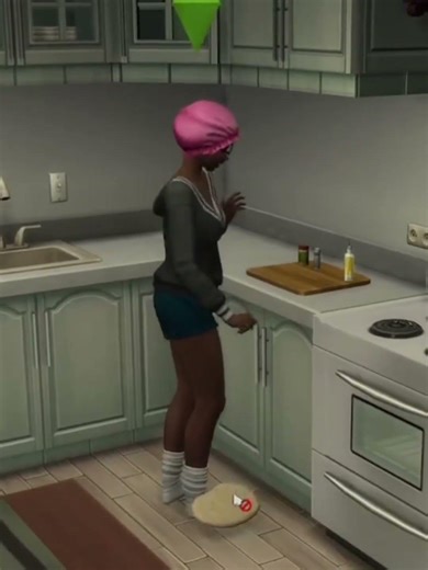 Playing my sim self #gaming #thesims4 #streamer