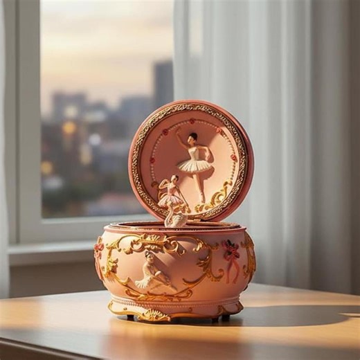 Handcrafted Ballerina Music Box With Rotating Dancer & LED Lights-magical Gift for Ballet Lovers, Daughters, and Loved Ones,18-note Snakyo - Etsy UK