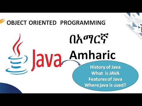 Introduction to Java Programming በአማርኛ Amharic