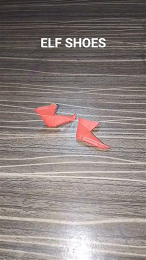 How to make origami ELF Shoes. Full tutorial , Step by step. #origamitutorial #origamiattackorcraft