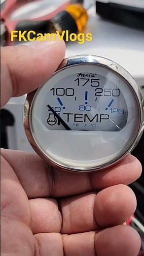 How to Change Temp Gauge on a boat
