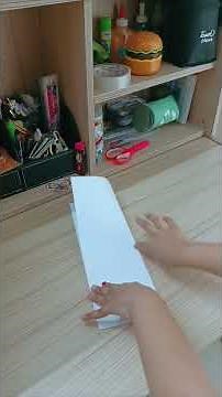 how to make a paper pull card part 1. easy #shorts #craft