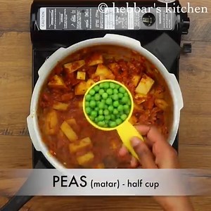 aloo matar recipe: goo.gl/tYbxmC plain kulcha recipe: goo.gl/aWPLE4 | Hebbar's Kitchen