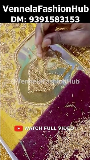 🌸 Maggam #Work Art #2025 | #Latest Hand #Embroidery Blouse #Designs | #Trending #Maggam #Designs