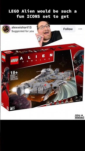 Should LEGO make Alien sets? #lego #legos #legosets #legostarwars #legotoys #toys #alien #starwars