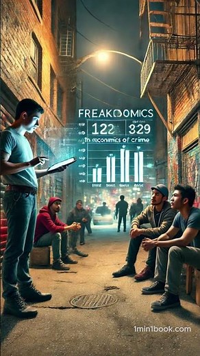 Freakonomics by Steven D. Levitt & Stephen J. Dubner - 1 Minute Summary #1Min1Book #BookSummary