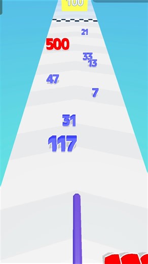 Number Run | #short #shortsfeed #shortvideo #gaming #gameplay