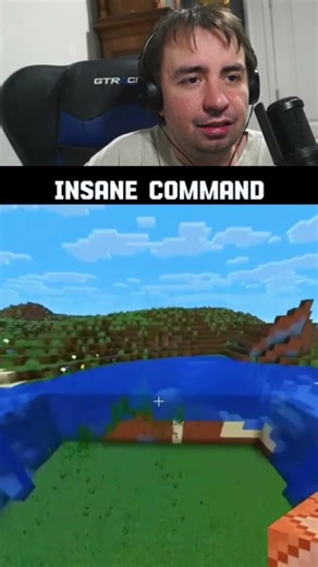 Insane Minecraft Commands 😳 #minecraft