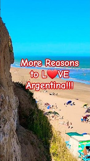 My Favorite Beach in Buenos Aires - The Cliffs of Mar Del Plata - Coast of Argentina