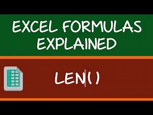 Mind Luster - Learn LEN Formula in Excel